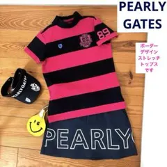 パーリーゲイツ　半袖ハイネックトップス