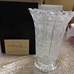 Bohemian Glass クリスタル花瓶 フラワーベース 500PK - メルカリ