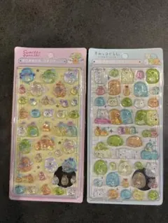 すみっコぐらし ボンボンドロップシール 2シートセット