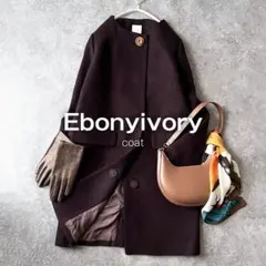 Ebonyivory　エボニーアイボリー　コート　ウール　キャメル 2026年最新】Ebonyivory レディース ロングコートの人気アイテム