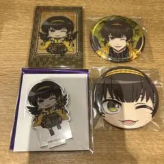 ブルーロック　スマイルベースカフェ　天狗茶亭 缶バッジ 　アクスタ　蜂楽廻