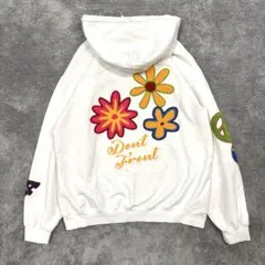 00s archive y2k 平成ギャル　エクストララージ　パーカー　フーディ