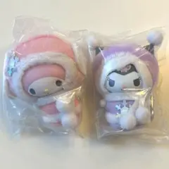 サンリオ ちびっとも 雪の精 キーホルダー マイメロディ クロミ
