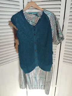 【美品】Kolor ワンピースのサムネイル