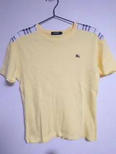 BURBERRY BLACK LABEL イエロー Tシャツ