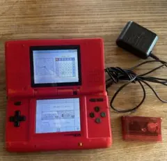 初代DS 本体 レッド レトロ　ジャンク　ポケモン　ルビー