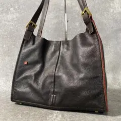 BALLY ワンショルダーバッグ　レザー　ブラック　黒