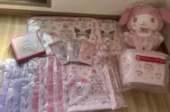 クロミ&マイメロディ 1番くじ ぬいぐるみとアクセサリーセット