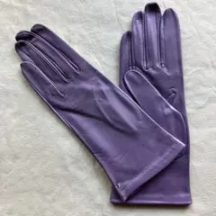 イタリア製クラシックスタイル本革手袋モーヴカラー　サイズ8 未使用