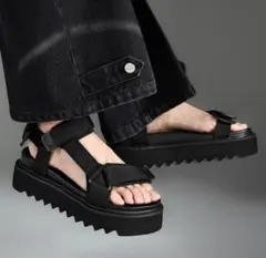 【ADRER】シャークハイソールスポルティフソールサンダル（+7cm）のサムネイル
