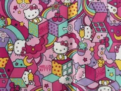 ハローキティ　生地　はぎれ　2015年　サンリオ