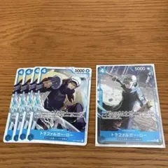 ワンピースカード　ST17-002トラファルガー・ロー　SR パラレル　SR×4