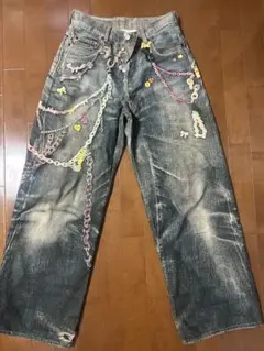 Acne Studios 1981F トロンプルイユデニム 34 Y2K 2025年最新】acne