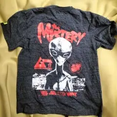 ハードコアチョコレート 月刊ムー 宇宙人 Tシャツ XL ヘザーブラック
