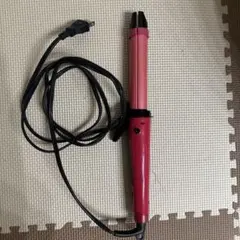 ピンク カールアイロン 温度設定あり