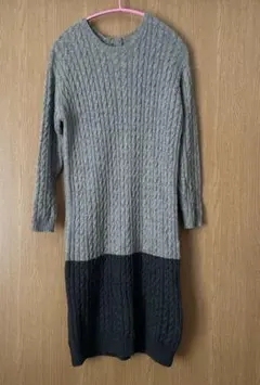 グリーンレーベルリラクシング ひざ丈ワンピース