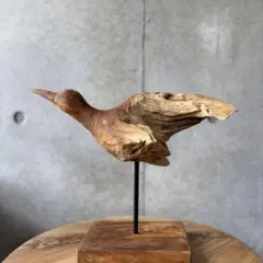 チーク 鳥 インテリア