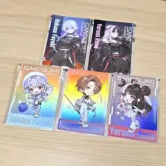 にじさんじ SMC組 ラウンドワン メタルポストカード＆クリアコースター コンプ にじさんじ SMC組 ラウンドワン クリアコースター フルコンプ - メルカリ