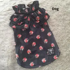 未使用◇犬服　アナスイANNA SUI 花柄ベルベット