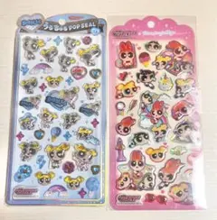 【正規品】　パワーパフガールズ　うるちゅるポップシール　ドロップジェリーシール