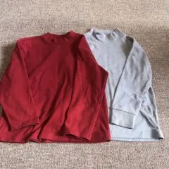 UNIQLO 無印良品 ハイネック　110サイズ　2枚セット
