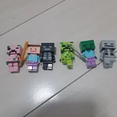 マインクラフト アクションフィギュア セット