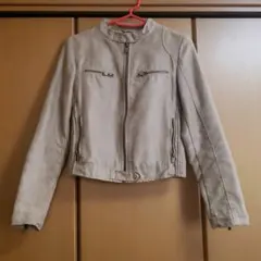 ZARA　ライダース　ピンクベージュ