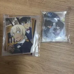 コナン　アクリルスタンドセット　セガラッキーくじ 安室透　江戸川コナン　毛利蘭