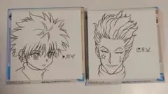 一番くじ HUNTER×HUNTER E賞 キャンバスボード キルア　ヒソカ