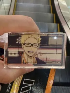 ハイキュー ダイソー ミニアクリルブロック 月島蛍