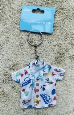 【人気キャラクター！】スイスイサマーTシャツ型キーチェーン チップとデール