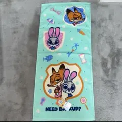 ズートピア フェイスタオル ニック ジュディ ディズニー　新品　未使用　タグ付き