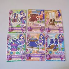 アイカツ　初期　風沢そら　レアカード他6枚セット　新品未使用