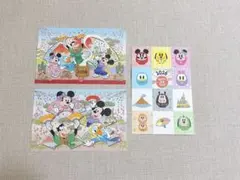 【新品未使用】ディズニー　ミッキー 年賀状セット 3点セット　2026年用