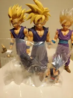 ドラゴンボール 孫悟飯 フィギュア 3体、HG悟飯ビースト(未開封)セット