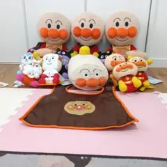 アンパンマン ぬいぐるみ まとめ セット アンパンマンミュージアムマント付き