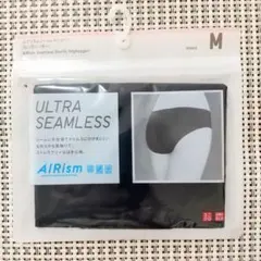 【新品未開封】ユニクロ UNIQLO エアリズムシームレスショーツ M ブラック