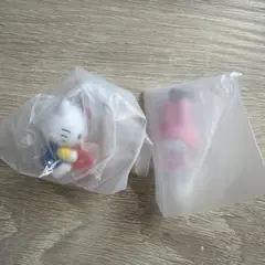 サンリオ　こんぺいとうチャーム　ガチャガチャ　キティ　マイメロ