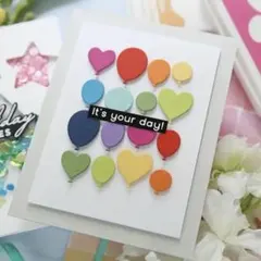 【299】カッティングダイ　風船　9種