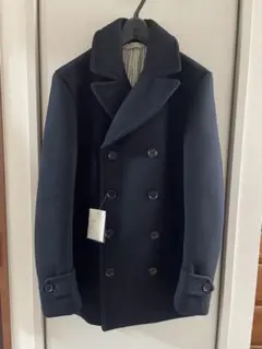 EDIFICEエディフィスピーコート 100%wool 日本製 EDIFICE（エディフィス）の「SUPER 100's ファインメリノ オーバー
