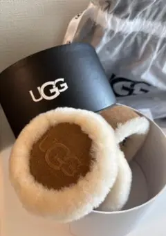 UGG アグ イヤーマフ チェスナット シープスキン