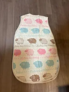 スリーパー 羊柄 100%綿