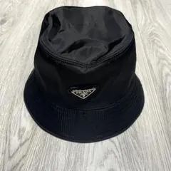 最終大幅値下げ！！PRADA ブラック バケットハット　形も綺麗⭐︎美品 楽天市場】PRADA【プラダ】バケットハット RN98339-CA.34767 帽子