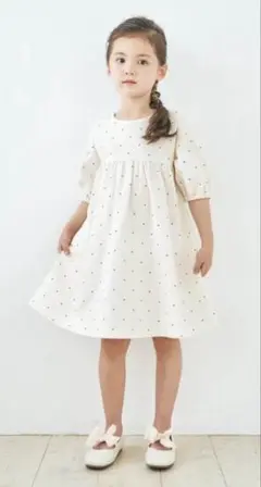 アプレレクール⭐︎ドット柄⭐︎ワンピース