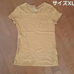 COS 半袖 ポケットTシャツ マスタード XLのサムネイル