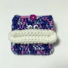 編み物 ハンドメイド 小物入れ ポーチ 唇