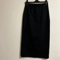 ユニクロ　ウルトラストレッチアクティブナローマキシスカート　L 黒