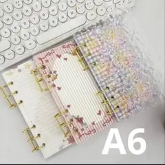 アクリルバインダー A6 リフィル 韓国 手帳 貯金 シール 推し活