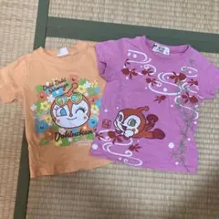 【使用感少なめ】ドキンちゃん半袖Tシャツ90サイズ2枚セット