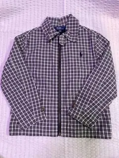 ポロ ラルフローレン チェック柄 ブルゾン